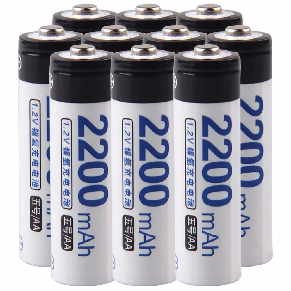 Lowest price 10 piece AA battery 1.2v batteries rechargeable 2200mAh nimh battery for power tools akkumulator
Lowest price 10 piece AA battery 1.2v batteries rechargeable 2200mAh nimh battery for power tools akkumulator