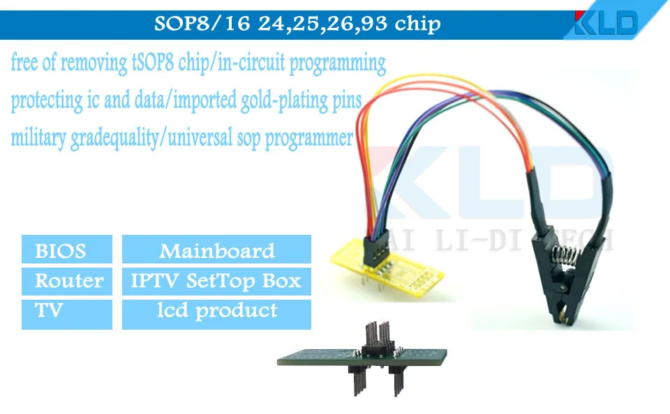 SOP8 16 Clip dsb-00