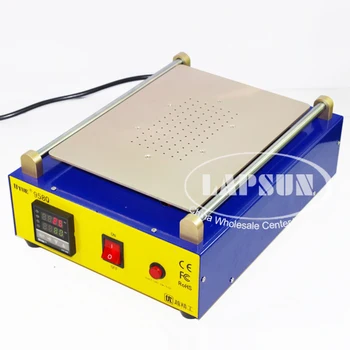 11" inch Metal Body Built-in Vacuum Pump Mobile Phone Pad LCD Touch Screen Separator Repair Machine Tool 958Q with Line & Pads 
11" inch Metal Body Built-in Vacuum Pump Mobile Phone Pad LCD Touch Screen Separator Repair Machine Tool 958Q with Line & Pads
