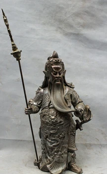 wholesale factory 17" Chinese Pure Bronze Copper Dragon Pure Warrior GuanGong GuanYu God Statue 25% off
wholesale factory 17" Chinese Pure Bronze Copper Dragon Pure Warrior GuanGong GuanYu God Statue 25% off