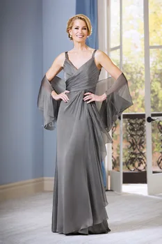 fashion gray long evening dresses with shawl 2017 v neck pleat chiffon women pageant gown for formal party vestidos de festa
fashion gray long evening dresses with shawl 2017 v neck pleat chiffon women pageant gown for formal party vestidos de festa
