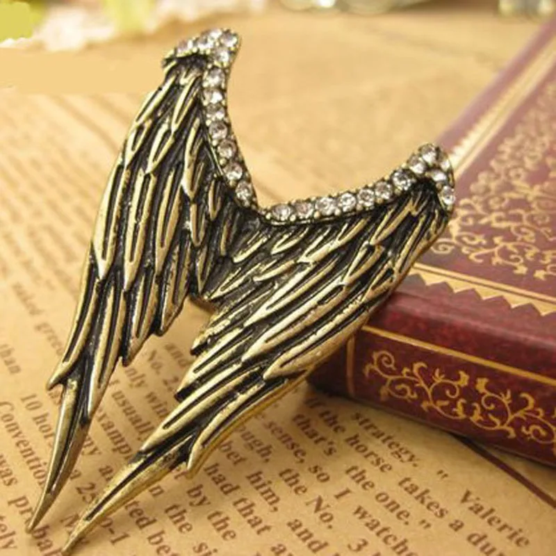 Retro Exaggerated Punk Style Stereo Angel Wings Ring Male and Female Stainless Steel Open Rings
Retro Exaggerated Punk Style Stereo Angel Wings Ring Male and Female Stainless Steel Open Rings