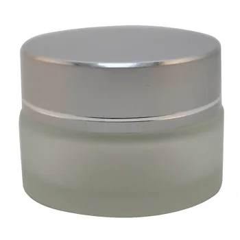 3 PCS 20 ml Frost Glass Makeup Cream Jar Packaging Container w Matt Silver Aluminum Plastic Lid (AY200F-20) 
3 PCS 20 ml Frost Glass Makeup Cream Jar Packaging Container w Matt Silver Aluminum Plastic Lid (AY200F-20)