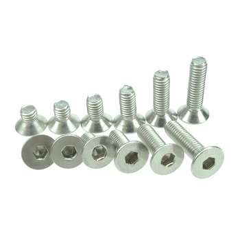 Stainless Steel 304 M2 M3 M4 M5 M6 Flat Head Hexagonal Countersunk Bolt Screw
Stainless Steel 304 M2 M3 M4 M5 M6 Flat Head Hexagonal Countersunk Bolt Screw
