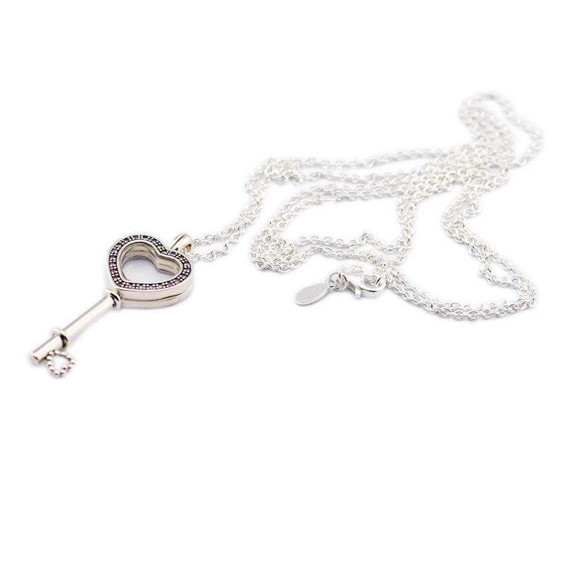 Floating Locket Heart Key Pendant & Necklace with Pink CZ 100% 925 Sterling Silver Fine Jewelry Free Shipping
Floating Locket Heart Key Pendant & Necklace with Pink CZ 100% 925 Sterling Silver Fine Jewelry Free Shipping