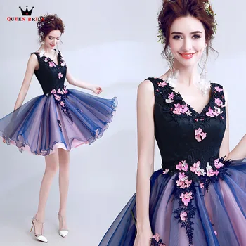 Purple Sexy Short Evening Dresses Ball Gown V-neck 3D Flowers Tulle Prom Party Dresses Evening Gowns Vestido De Festa LS53O
Purple Sexy Short Evening Dresses Ball Gown V-neck 3D Flowers Tulle Prom Party Dresses Evening Gowns Vestido De Festa LS53O