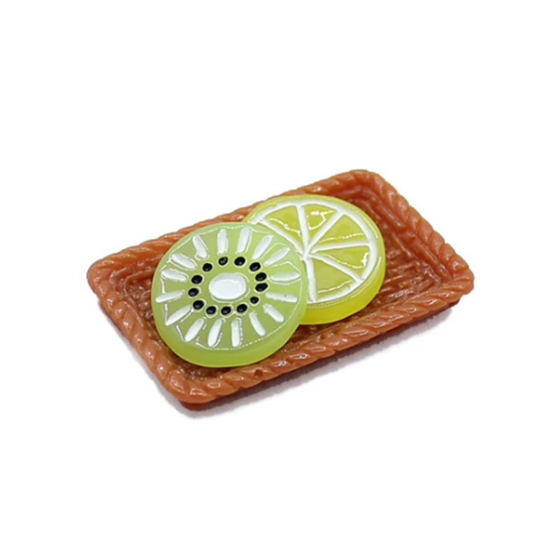resin fruit flatback cabochon