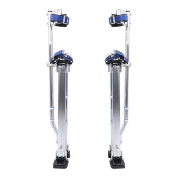 24 to 40 inch Adjustable Professional Aluminum Plastering Stilt Ladder Drywall Plaste Stilts Paint Painter Tool Accessory Silver
24 to 40 inch Adjustable Professional Aluminum Plastering Stilt Ladder Drywall Plaste Stilts Paint Painter Tool Accessory Silver