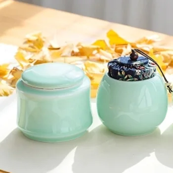 Cute Ceramic Storage Tank Box with Cover Sealed Procelain Storage Jars for Tea Beans Dried Fruit Portable Sugar Packaging Bowl
Cute Ceramic Storage Tank Box with Cover Sealed Procelain Storage Jars for Tea Beans Dried Fruit Portable Sugar Packaging Bowl