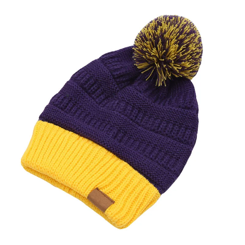 Woman Winter Hat Fur Pompon Hat For Women Girl 'S Hat CC Knitted Beanies Cap Hat Thick Women'S Skullies Beanies Stitching color
Woman Winter Hat Fur Pompon Hat For Women Girl 'S Hat CC Knitted Beanies Cap Hat Thick Women'S Skullies Beanies Stitching color