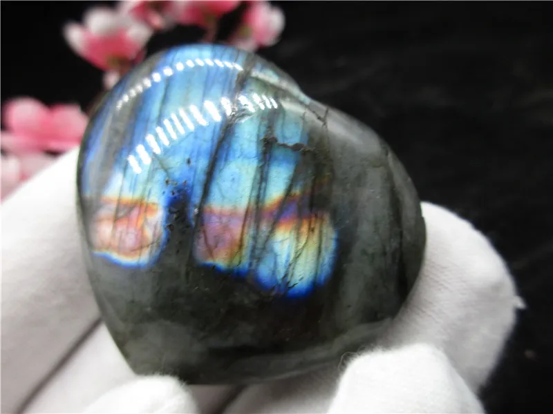 High Quality Natural Blue Light Labradorite Stone Heart Shape Mineral Crystal Specimen Feng Shui Home Decoration Collection
High Quality Natural Blue Light Labradorite Stone Heart Shape Mineral Crystal Specimen Feng Shui Home Decoration Collection