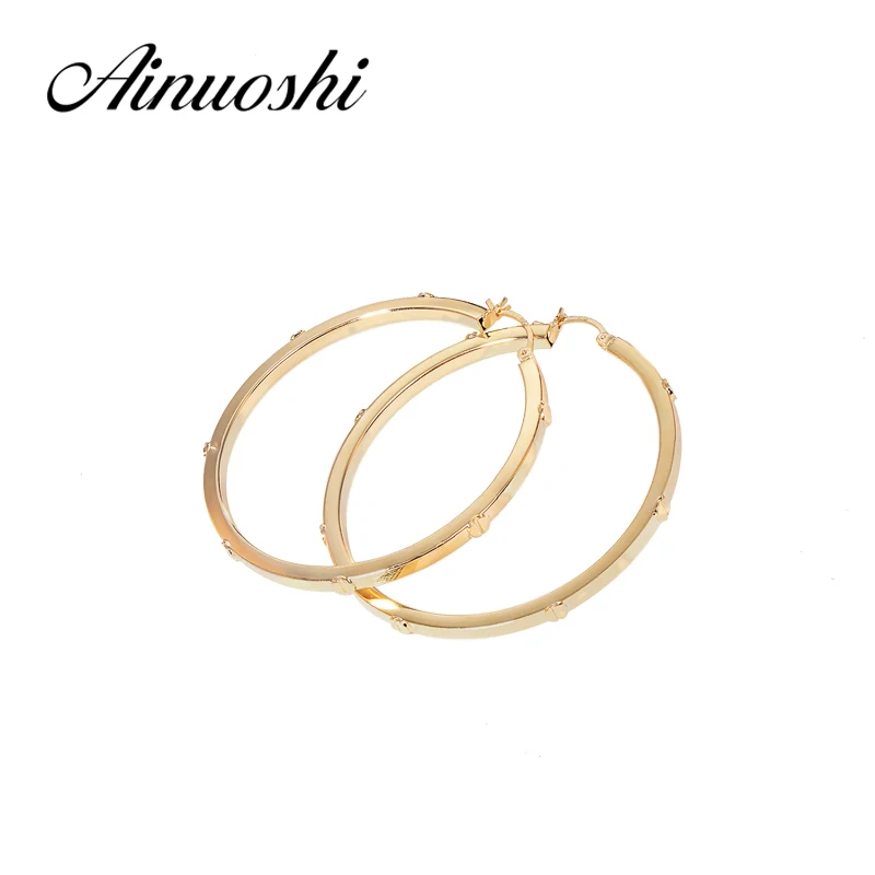 Simple Design Big Circle Hoop Earrings Women Bohemian Bridal Party Jewelry 925 Sterling Silver Rose Yellow Gold Earrings Brincos
Simple Design Big Circle Hoop Earrings Women Bohemian Bridal Party Jewelry 925 Sterling Silver Rose Yellow Gold Earrings Brincos