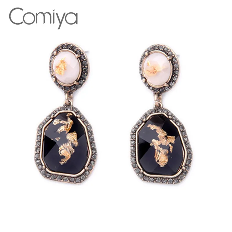Comiya Pink Black Imitation Gemstone Drop Earrings Rhinestone Bezel Vintage Accessories Retro Earring Dangler For Women Girl
Comiya Pink Black Imitation Gemstone Drop Earrings Rhinestone Bezel Vintage Accessories Retro Earring Dangler For Women Girl
