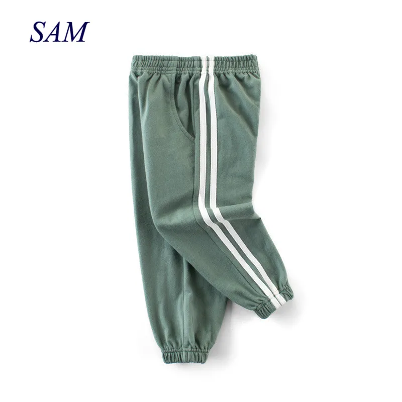 Boys pants Autumn children's casual cotton trousers stitching campaign elastic waist kids pants toddler leggings clothes
Boys pants Autumn children's casual cotton trousers stitching campaign elastic waist kids pants toddler leggings clothes