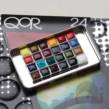 American Qor Artistic Watercolor 24-color Trial Experience Sub-pack High Concentration Diffused Strong Portable Mini-pigments
American Qor Artistic Watercolor 24-color Trial Experience Sub-pack High Concentration Diffused Strong Portable Mini-pigments