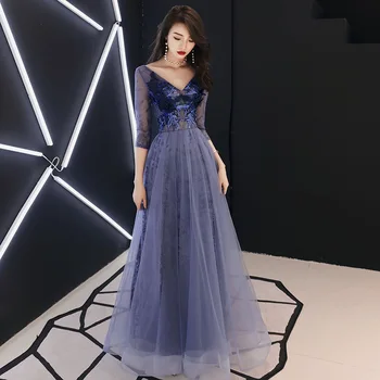 Sexy Hollow Out Women Cheongsam Exquisite Embroidery Mesh Dresses Deep V-Neck Backless Qipao Full Length Evening Party Dress
Sexy Hollow Out Women Cheongsam Exquisite Embroidery Mesh Dresses Deep V-Neck Backless Qipao Full Length Evening Party Dress