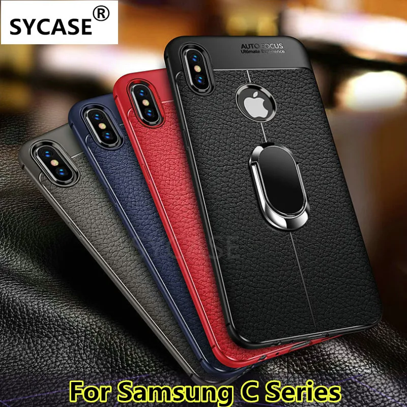SYCASE Soft TPU Litchi pattern leather phone case For Samsung C5 C7 C9 PRO 2017 C8 case Magnetic Car Holder Back cover
SYCASE Soft TPU Litchi pattern leather phone case For Samsung C5 C7 C9 PRO 2017 C8 case Magnetic Car Holder Back cover