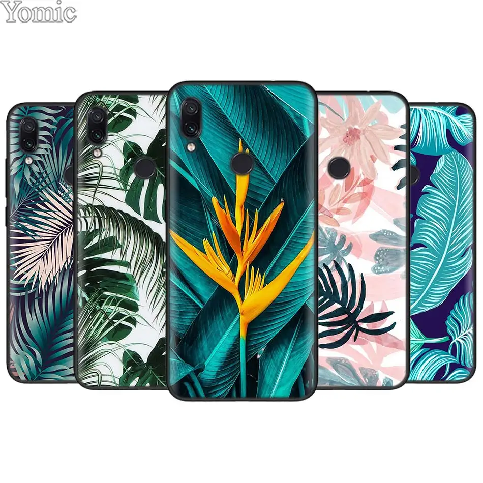 Tropical Green Plant leaf Silicone Phone Case Cover for Xiaomi Redmi 7 6 5 Note 7 5 6 Pro 4X 5A 6A S2 GO Poco F1 Black Soft Case
Tropical Green Plant leaf Silicone Phone Case Cover for Xiaomi Redmi 7 6 5 Note 7 5 6 Pro 4X 5A 6A S2 GO Poco F1 Black Soft Case
