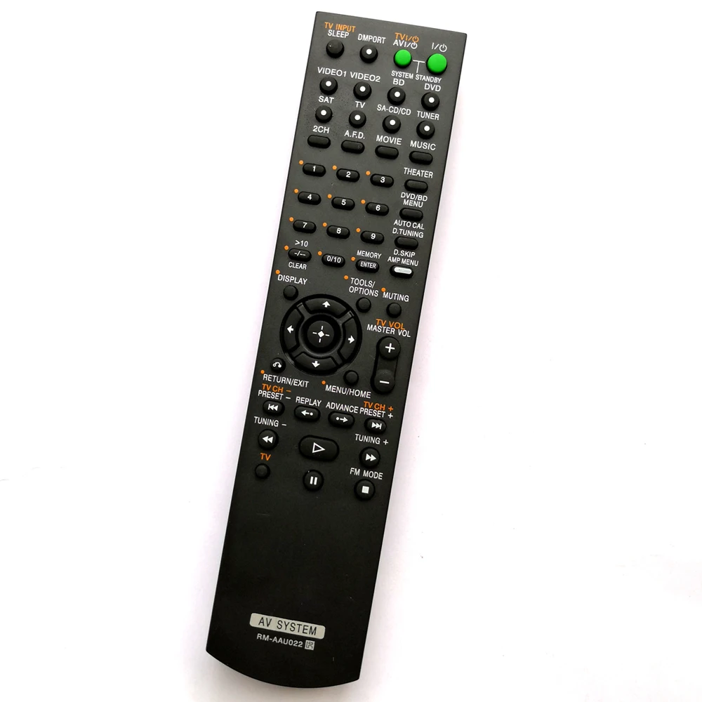 New Replace RM-AAU022 Remote Control For Sony Home Theater amplifier AV System HTSF2300 HTSF2300M HTSS2300 STRKS2300
New Replace RM-AAU022 Remote Control For Sony Home Theater amplifier AV System HTSF2300 HTSF2300M HTSS2300 STRKS2300