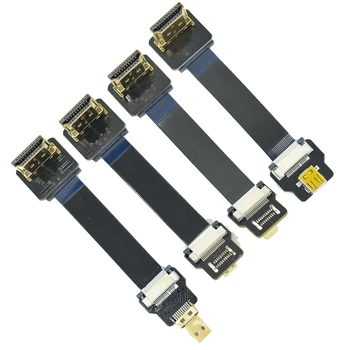 A3-D HDMI FPV Cable,Down Angled FPC HDMI Type A to Micro HDMI Type D Ribbon Flat Cable for GH4 GoPro BMPCC A5000 A6000 A7R A7S
A3-D HDMI FPV Cable,Down Angled FPC HDMI Type A to Micro HDMI Type D Ribbon Flat Cable for GH4 GoPro BMPCC A5000 A6000 A7R A7S