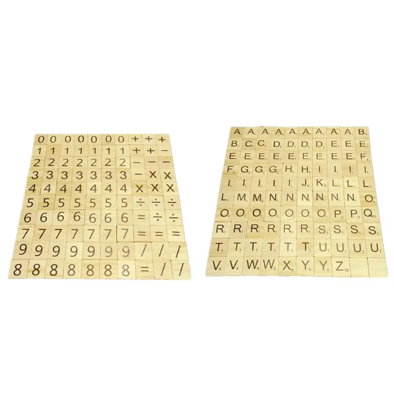 200 Pieces Scrabble Crossword Game Wooden Learning Letters Words Educational Gift Child DIY Scrabble Tiles
200 Pieces Scrabble Crossword Game Wooden Learning Letters Words Educational Gift Child DIY Scrabble Tiles