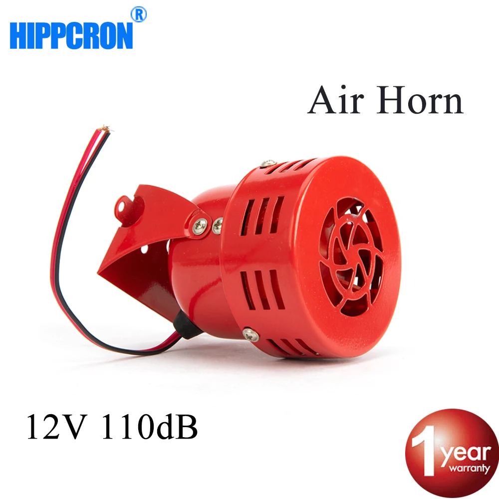 Hippcron Car Air Horn 12V Claxon Moto 110dB 3" Alarm Horn for Automotive Truck Motorcycle Driven
Hippcron Car Air Horn 12V Claxon Moto 110dB 3" Alarm Horn for Automotive Truck Motorcycle Driven