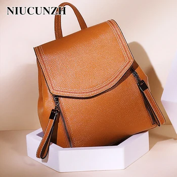 NIUCUNZH Bag Genuine Leather Backpack High Quality Casual Tote Women's Shoulder Bags Backpack For Women 2019 Luxury Women Bags
NIUCUNZH Bag Genuine Leather Backpack High Quality Casual Tote Women's Shoulder Bags Backpack For Women 2019 Luxury Women Bags