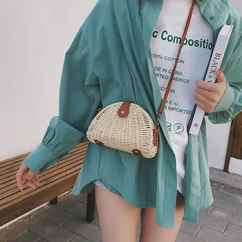 Maison Fabre 2019 New Straw bag Casual Handbag Summer Holiday Shoulder Bag Ladies Weaving Beach Shoulder Bags Dropshippinng 6#
Maison Fabre 2019 New Straw bag Casual Handbag Summer Holiday Shoulder Bag Ladies Weaving Beach Shoulder Bags Dropshippinng 6#