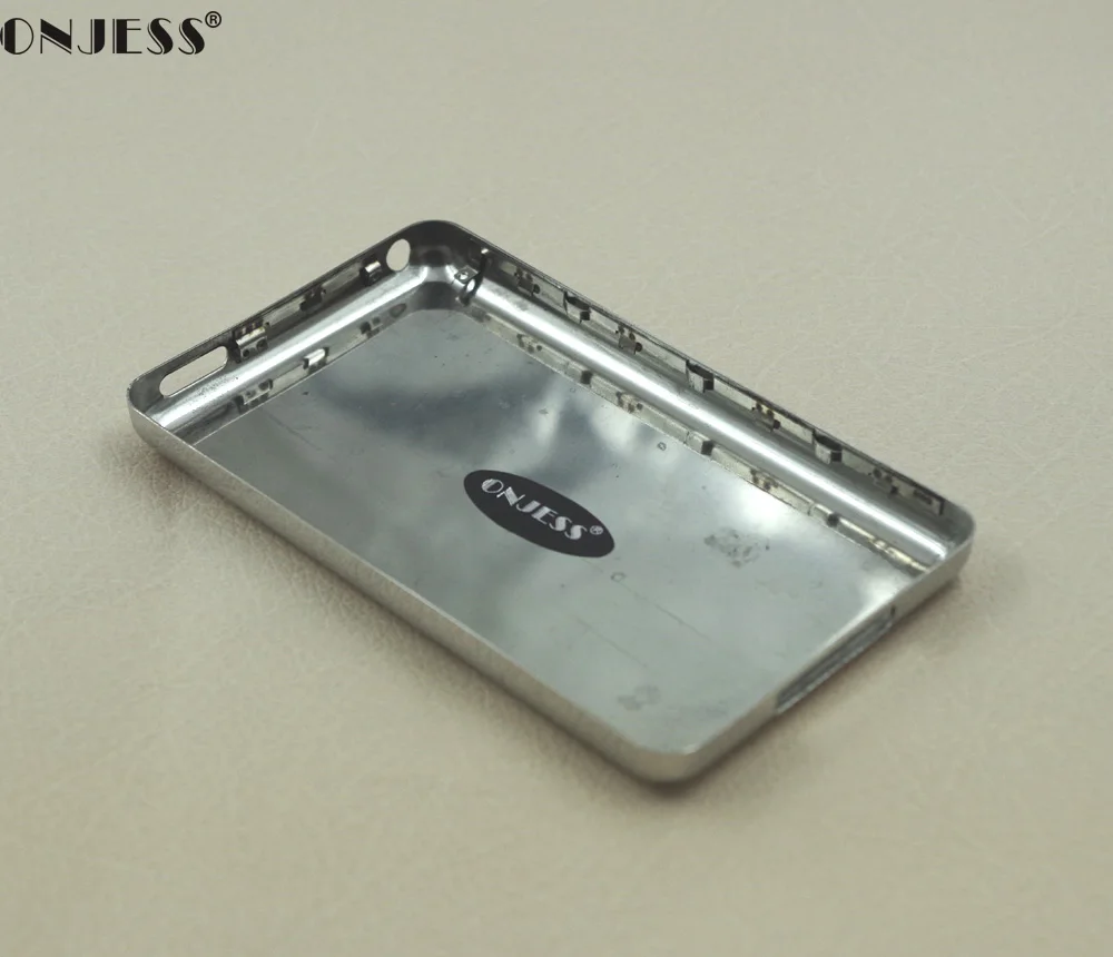 Onjess Thin Thick Silver Metal Back Housing Case Cover for iPod 5th gen Video 30GB 60GB 80GB
Onjess Thin Thick Silver Metal Back Housing Case Cover for iPod 5th gen Video 30GB 60GB 80GB