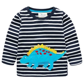 Brand 2018 Long Sleeve Autumn SpringT shirt For baby kids Boys girl t shirt dinosaur Spinosaurus boys t-shirts clothes
Brand 2018 Long Sleeve Autumn SpringT shirt For baby kids Boys girl t shirt dinosaur Spinosaurus boys t-shirts clothes