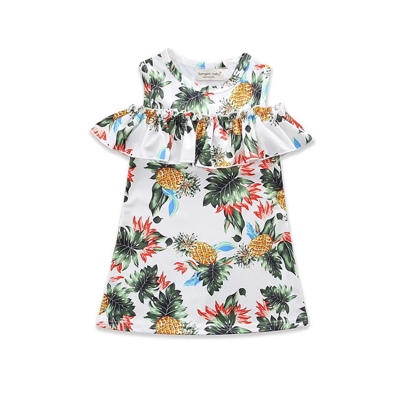 Ruffles Toddler Kids Girl Summer Dress Off shoulder A-line Floral Dresses Sundress Soft Milk Silk One Pieces Clothes 1-6Y
Ruffles Toddler Kids Girl Summer Dress Off shoulder A-line Floral Dresses Sundress Soft Milk Silk One Pieces Clothes 1-6Y