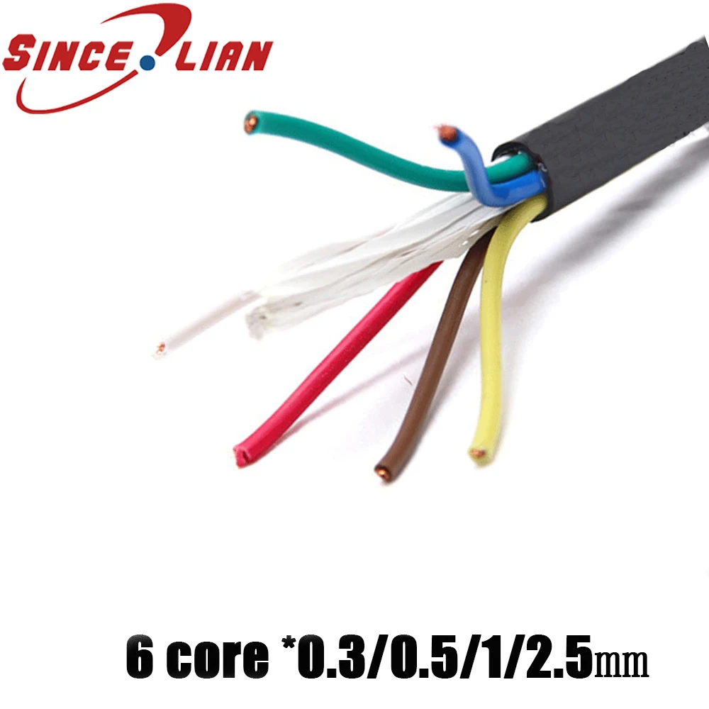 Original Power Cable 6 core 1m /3m Wire Monitor Power Cord Round RVV6X0.3/0.5/0.75/1.0/1.5/2.5/4.0/6.0 Square Connection line
Original Power Cable 6 core 1m /3m Wire Monitor Power Cord Round RVV6X0.3/0.5/0.75/1.0/1.5/2.5/4.0/6.0 Square Connection line