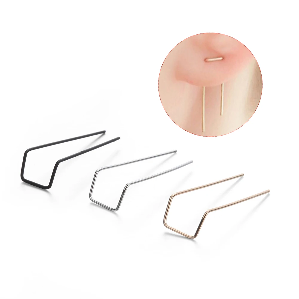 2PCs New Design Fashion Unisex Geometry Line Earrings Punk Simple Ear Studs Simple Party Gift Jewelry Accessories
2PCs New Design Fashion Unisex Geometry Line Earrings Punk Simple Ear Studs Simple Party Gift Jewelry Accessories