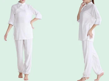 white high quality cotton&linen Autumn&Spring female yoga suits women lay meditation clothing uniforms
white high quality cotton&linen Autumn&Spring female yoga suits women lay meditation clothing uniforms