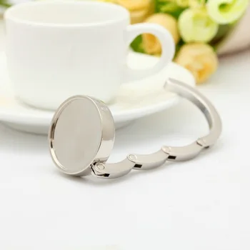 Blank DIY Foldable Handbag Hanger Bag Purse Hanger folding Hook Holder for Restaurant Table wen6255 
Blank DIY Foldable Handbag Hanger Bag Purse Hanger folding Hook Holder for Restaurant Table wen6255