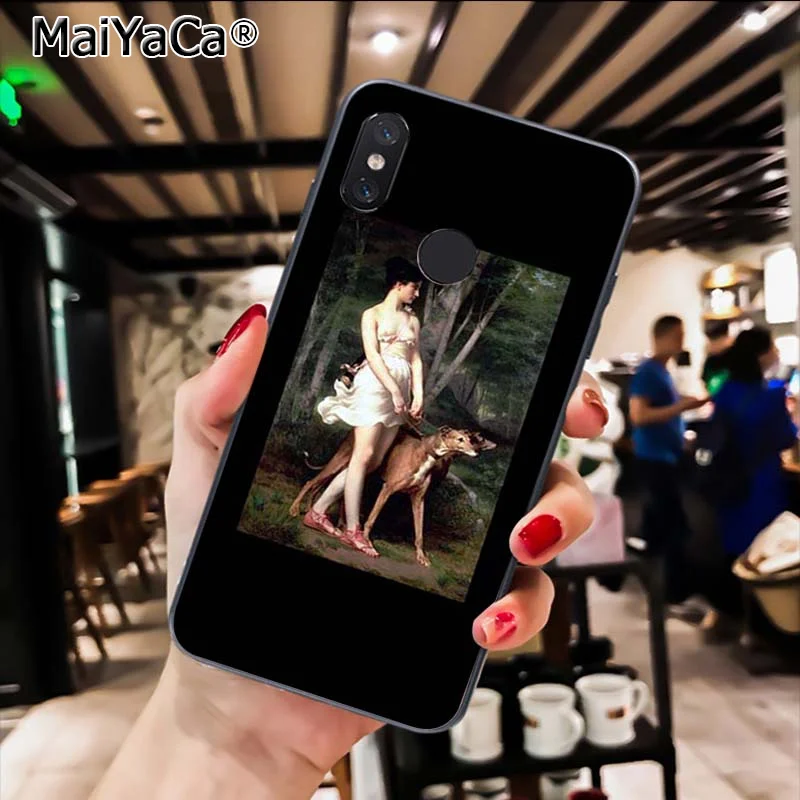 Funny Oil painting Made Art of the selfie