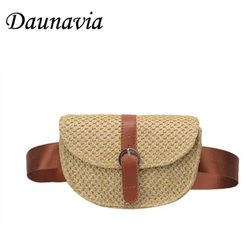 DAUNAVIA fanny pack Straw waist bag for women new summer fashion designer belt bag chest Crossbody shoulder bags Bolsas Feminina
DAUNAVIA fanny pack Straw waist bag for women new summer fashion designer belt bag chest Crossbody shoulder bags Bolsas Feminina