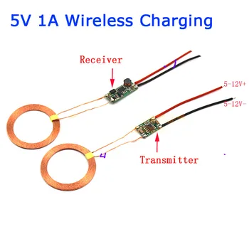 DC 5V 1A Wireless Charging Charger Transmitter + Receiver Power Supply Module Coil FOR phone mp3 electronic product
DC 5V 1A Wireless Charging Charger Transmitter + Receiver Power Supply Module Coil FOR phone mp3 electronic product