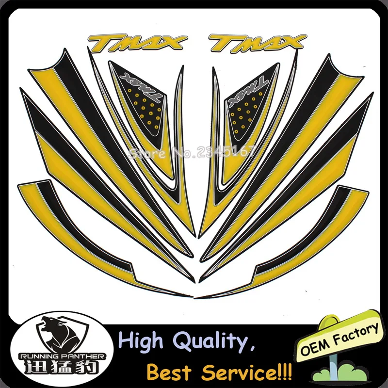 2017 NEW Motorcycle Side Decorate Protector Decal Stickers For yamaha Tmax with 7 Colors Tmax 530 500 TMAX 500 T-M
2017 NEW Motorcycle Side Decorate Protector Decal Stickers For yamaha Tmax with 7 Colors Tmax 530 500 TMAX 500 T-M