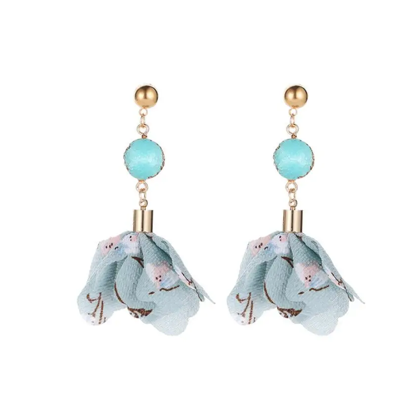 CXW Free shipping Melting colour cloth art flower earring for woman Bohemian ore face chiffon broken beautiful ear drop E15
CXW Free shipping Melting colour cloth art flower earring for woman Bohemian ore face chiffon broken beautiful ear drop E15