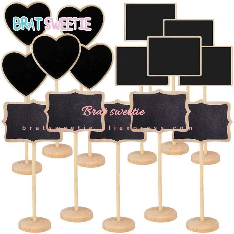 15pcs/lot Wood Mini Chalkboard with Stand for Message Board Signs Birthday Party Table Wedding Decorations Numbers Food Sign
15pcs/lot Wood Mini Chalkboard with Stand for Message Board Signs Birthday Party Table Wedding Decorations Numbers Food Sign