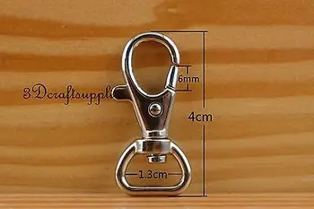 Lobster Clasps Clips Claw purse hooks Swivel snap hook silver 13mm 15pcs J5
Lobster Clasps Clips Claw purse hooks Swivel snap hook silver 13mm 15pcs J5