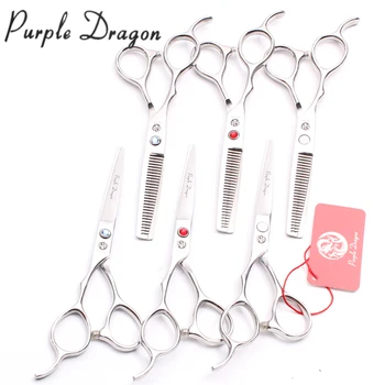 Left Hand 6" Stainless Purple Dragon Hairdressing Scissors Cutting Scissors Thinning Shears Professional Hair Scissors Kit Z8000
Left Hand 6" Stainless Purple Dragon Hairdressing Scissors Cutting Scissors Thinning Shears Professional Hair Scissors Kit Z8000