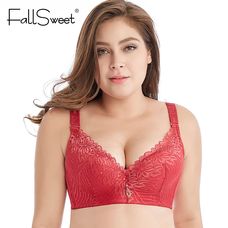 FallSweet Plus Size Lace Bras for Women High Street Lingerie D E Cup Push Up Underwire Brassieres Femme
FallSweet Plus Size Lace Bras for Women High Street Lingerie D E Cup Push Up Underwire Brassieres Femme