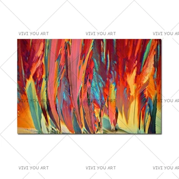 Handpainted Colorful Feather Oil Painting On Canvas Living Room Wall Art Home Decor Handmade Modern Abstract Paintings unframe
Handpainted Colorful Feather Oil Painting On Canvas Living Room Wall Art Home Decor Handmade Modern Abstract Paintings unframe