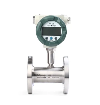 DN15 Liquid turbine flow meter LCD display without output, battery powered water flow meter,flange connection
DN15 Liquid turbine flow meter LCD display without output, battery powered water flow meter,flange connection