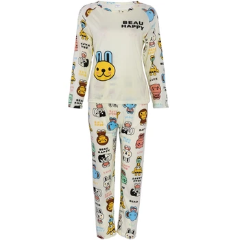 KLV Women Long Sleeve Cartoon Rabbit Print Tops Pajamas Set Sleepwear
KLV Women Long Sleeve Cartoon Rabbit Print Tops Pajamas Set Sleepwear