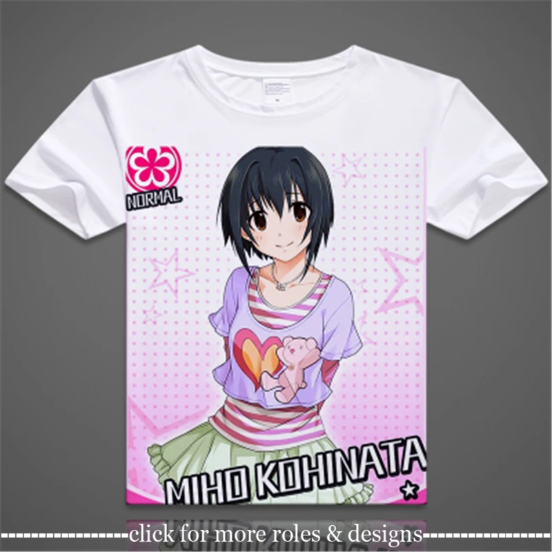 Idolmaster: Xenoglossia futaba anzu Cosplay Costume Cloth Unisex Short Sleeve T-shirt
Idolmaster: Xenoglossia futaba anzu Cosplay Costume Cloth Unisex Short Sleeve T-shirt