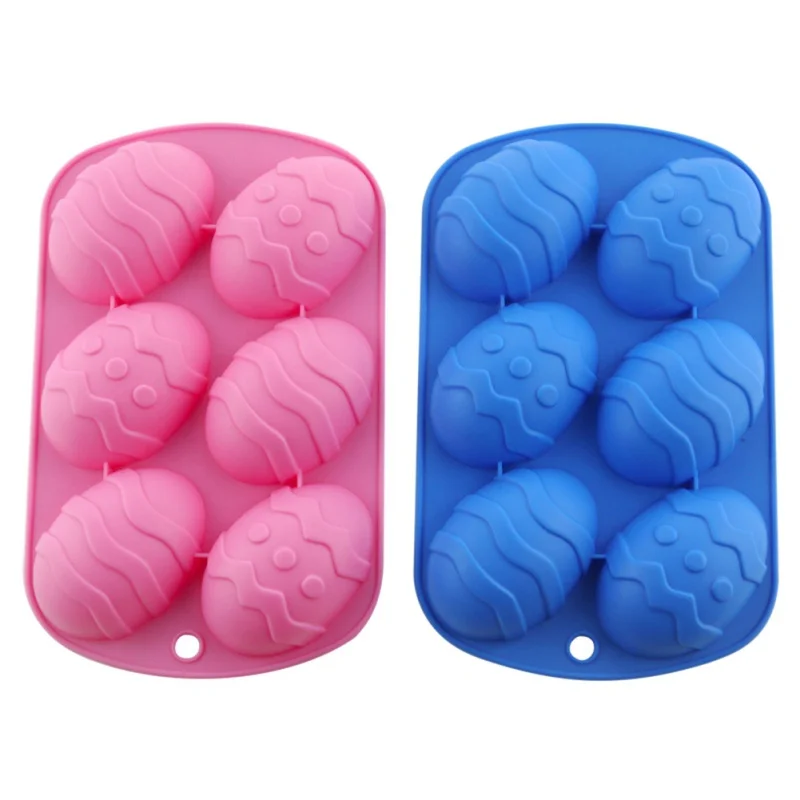 6 Cavity Easter Egg Shaped Bakeware Mould Dessert Silicone Cake Baking Tools DIY Easter Chocolate Mold Cake Decorating Tools
6 Cavity Easter Egg Shaped Bakeware Mould Dessert Silicone Cake Baking Tools DIY Easter Chocolate Mold Cake Decorating Tools