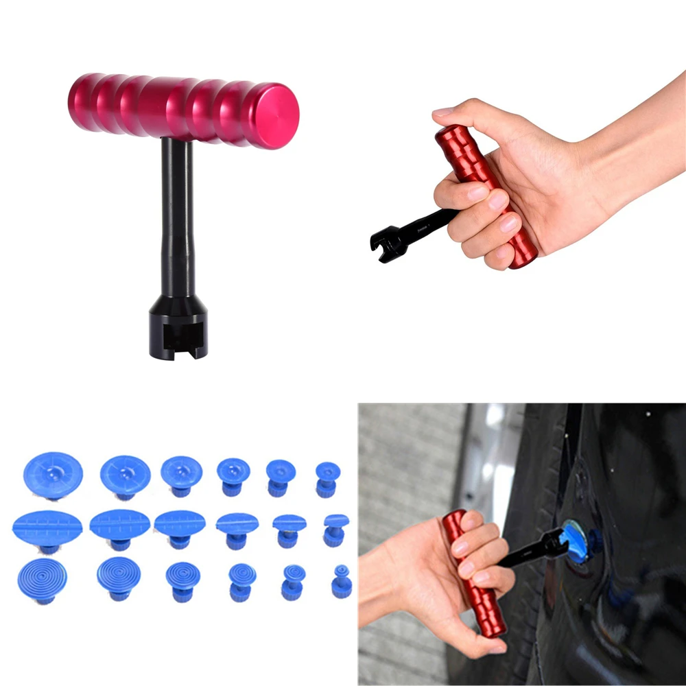 High quality PDR Tool T bar dent Panel Paintless Hail Repair Tool Dent Lifter Removal Tool 18pcs Puller Tabs for Car Body Repair
High quality PDR Tool T bar dent Panel Paintless Hail Repair Tool Dent Lifter Removal Tool 18pcs Puller Tabs for Car Body Repair